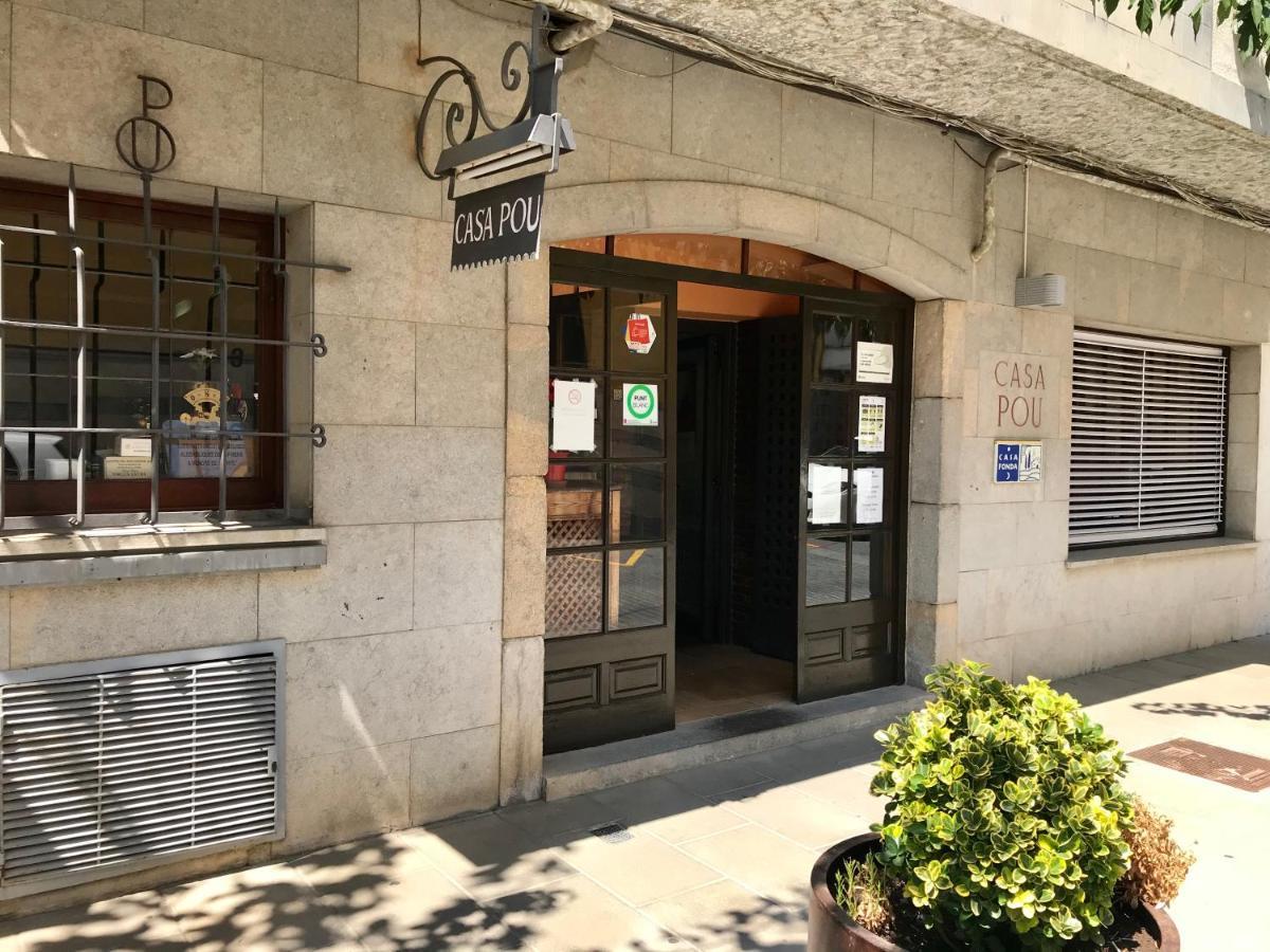 Hostal Can Pou Vidreres Kültér fotó
